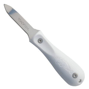 TOADFISH PRO EDITION OYSTER  KNIFE - WHITE