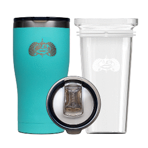 TOADFISH NON-TIPPING 20OZ  TUMBLER - TEAL