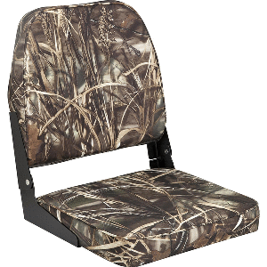 ATTWOOD SWIVL-EZE LOW BACK PADDED FLIP SEAT CAMO