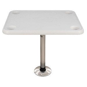 SPRINGFIELD 16X28 RECTANGLE TABLE PACKGE - WHITE